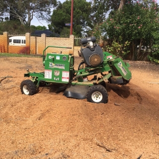 stump grinder machinery in Perth